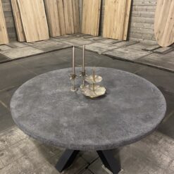 Beton tafel rond 140 cm